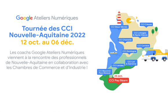 Google passe à Pau le 25 octobre 2022