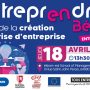 Entreprendre en Béarn, salon de la création & reprise d'entreprise, 18 avril 2024, Pau
